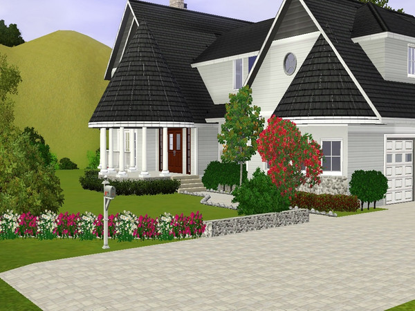 Sims 3 — Sea Side by jparham2 — This luxurious home features 5 bedrooms and 5 bathrooms on 3 levels of living space.