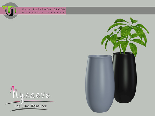 Sims 3 — Kala Bathroom - Vase by NynaeveDesign — Kala Bathroom - Vase Located in Decor - Miscellaneous Price: 147 Tiles: