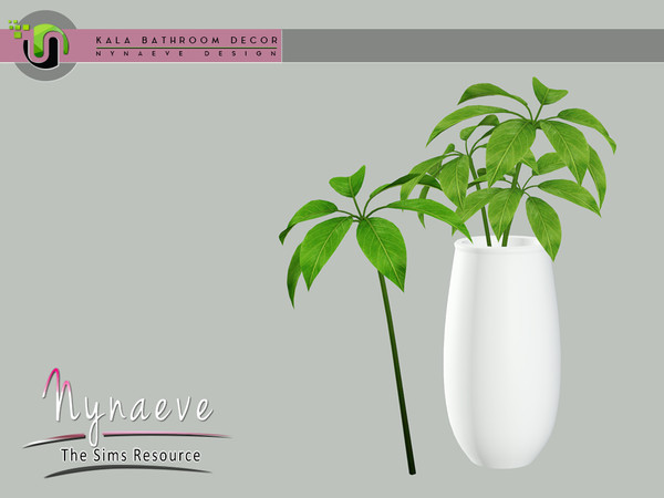 Sims 3 — Kala Bathroom - Branch by NynaeveDesign — Kala Bathroom - Branch Located in Decor - Plants Price: 147 Tiles: