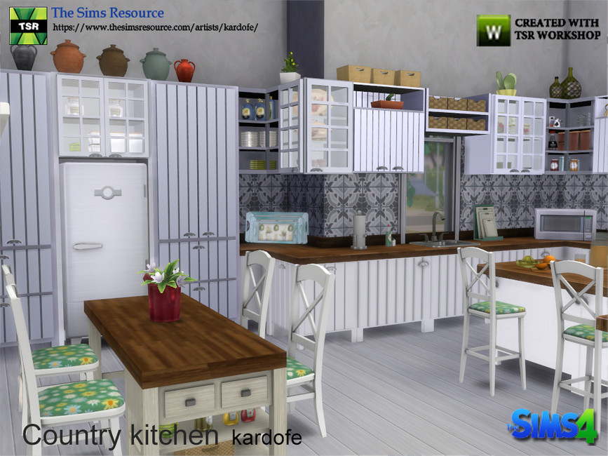 The Sims Resource - kardofe_Country kitchen