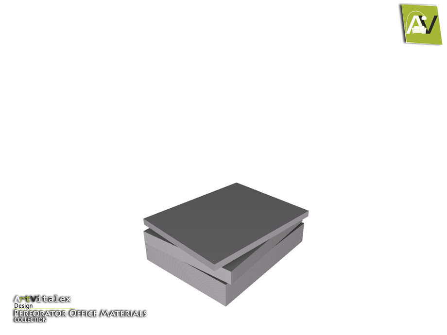 Sims 3 Paper Object The Sims Resource | Perforator Papers
