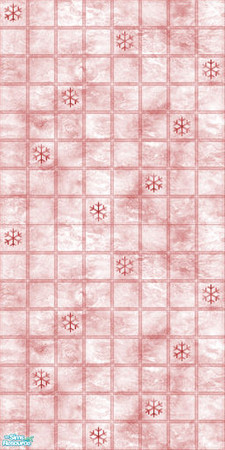 Sims 2 — Fiery Winter Bathroom Superset! - Wall 1 by Alyosha — Part of the Fiery Winter Bathroom superset! Enjoy!