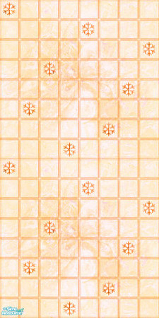 Sims 2 — Fiery Winter Bathroom Superset! - Wall 2 by Alyosha — Part of the Fiery Winter Bathroom superset! Enjoy!