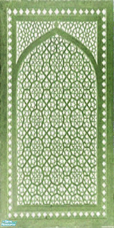 Sims 2 — Moroccan Moucharabieh set - green by kibanahnah — An other Moroccan set by me! They were made to fit anywhere,