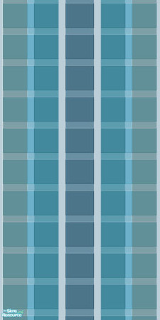 Sims 2 — [sy] Walls \'Blocks\' - Blue 1 by adeyaka — 