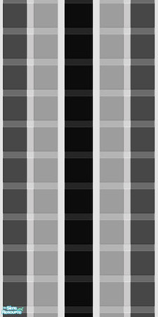 Sims 2 — [sy] Walls \'Blocks\' - Black & White by adeyaka — 