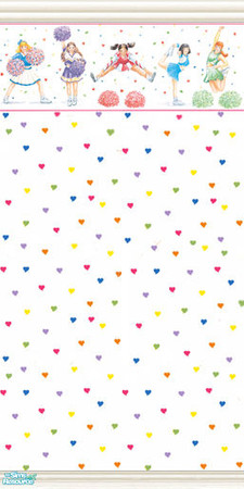 Sims 2 — Cheerleaders by Halfcreek — created by Halfcreek