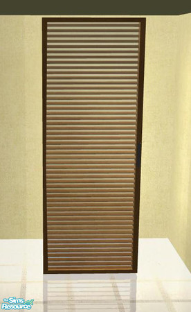 Sims 2 — Modern Designer Bathroom - Showerdoor with blinds by ShinoKCR — You will need 3 cheats to put the shower