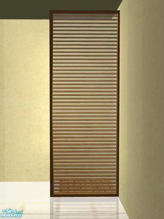 Sims 2 — Modern Designer Bathroom - Showerwindow with blinds by ShinoKCR — You will need 3 cheats to put the shower