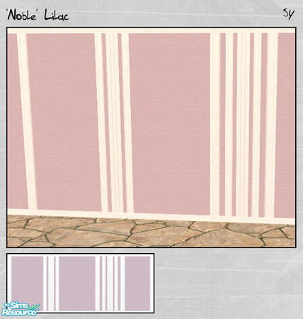 Sims 2 — [sy] Walls \'Noble\' - Lilac by adeyaka — This time i wanted to create something more precious looking. But of