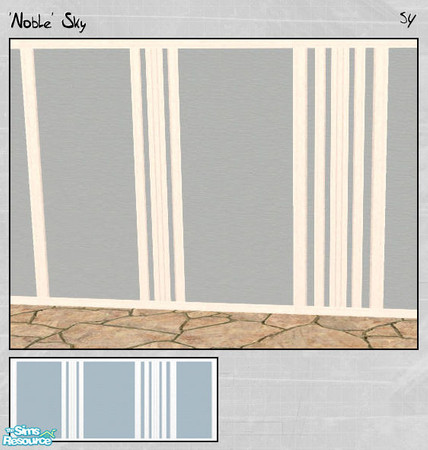 Sims 2 — [sy] Walls \'Noble\' - Sky by adeyaka — This time i wanted to create something more precious looking. But of