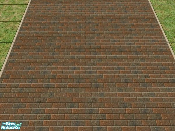 Sims 2 — Simified - antique tan pavers by eradicus — pavers to match my antique tan walls as requested by mauvecrocus. I