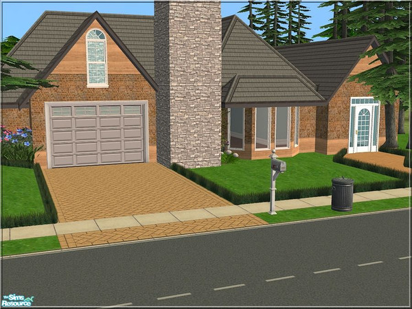 Sims 2 — V-45 by Veronn — European Style House