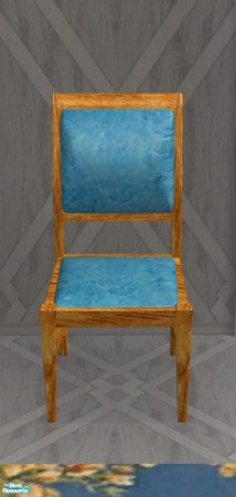 Sims 2 — Louisiana Dining Room - Dining Chair by Riverwillows — Lovely recolor of Caravan Sims Louisiana Dining Room, in