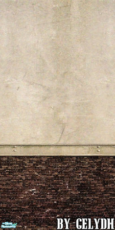 Sims 2 — Industrial Walls for Mac Computers - Cornerstone by gelydh — Will be found under \'poured\'. This set exactly