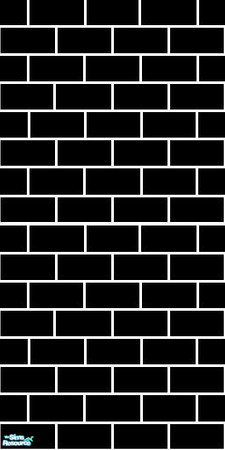 Sims 2 — Black Cinderblocks by simonandy — Black Cinderblocks