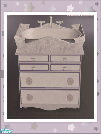 Sims 2 — Sweetness Nursery Bath Tub by jlk2400 — Part of my Sweetness Nursery set.