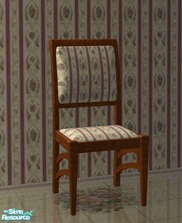 Sims 2 — Louisiana Kitchen - Chair by Riverwillows — Lovely recolor of Caravan Sims Louisiana Kitchen, with tea roses and