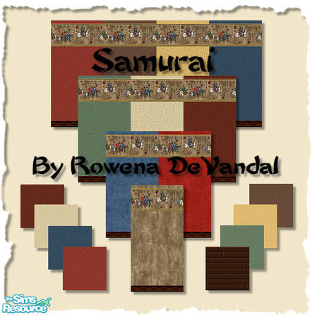 Sims 2 — Samurai Series Part 1 by Rowena DeVandal — Bring the mystique of the Orient closer to home with the Samurai