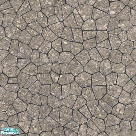 Sims 2 — Novara Stone Floor 08 by Spaik — One of a set of seamless stone floors in natural colours.