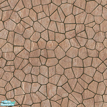 Sims 2 — Novara Stone Floor 04 by Spaik — One of a set of seamless stone floors in natural colours.