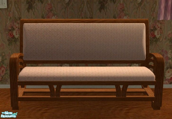 Sims 2 — Louisiana Living Room - Sofa by Riverwillows — Lovely recolor of Caravan Sims Louisiana Living Room, featuring