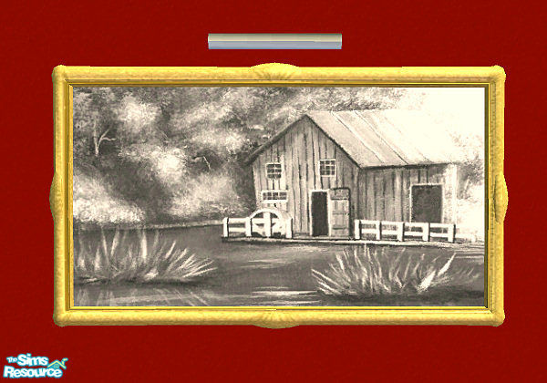 Sims 2 — Transitions Paintings - Mesh  by hatshepsut — This is the mesh file by Dgandy uploaded with permission. All