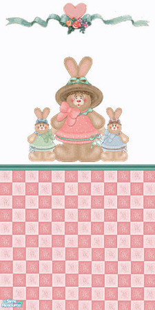 Sims 2 — Country rabbits by devilishdawn — Has a matching floor