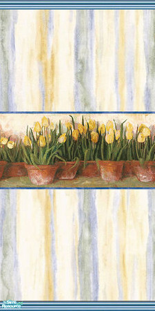 Sims 2 — Tulips'N'Pots - Blue by Astarta — 