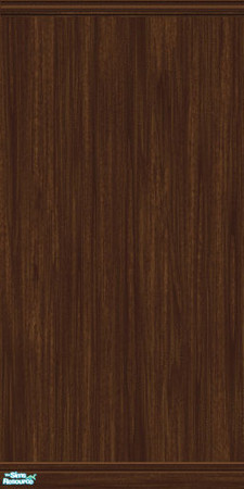 Sims 2 — His First Place,  Plain Panneling. by TSR Archive — Plain, smooth, wooden panneling for those that like the