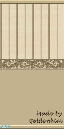 Sims 2 — Acanthus Leaf wallpaper set - wall 5 by goldenkim — 