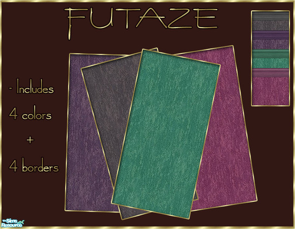 Sims 2 — Futaze by elmazzz — These contemporary walls are inspired by, and dedicated to, my best friend and Sister Funda.