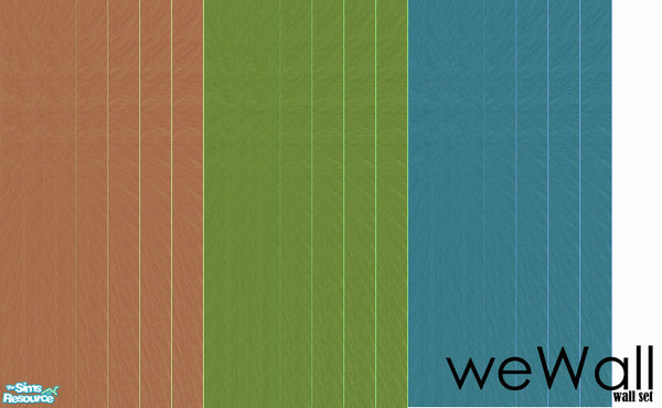 Sims 2 — weWall by ShazaamOnatopp — 