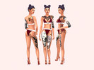 Sims 4 — Body Tattoo V3 Kayzrock91 by Kayzrock91 — Please don't re upload as your own and do not claim as your own thank