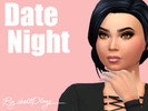 Sims 4 — Date Night Lip Set by ChellPlays — I've made a simple lip set, this set includes four simple but cute shades for