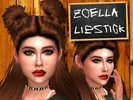 Sims 4 — Zoella lipstick by Kirathiel — &amp;#9830; Eight swatches &amp;#9830; Teen to elder. &amp;#9830;