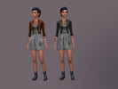 Sims 4 — Sun Dress w/Jacket by chocolatecowplant — *BGC *Two swatches *Disallowed for random *Available for party,