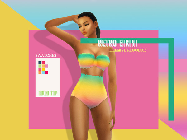 Sims 4 — Bikini Top Recolor - Mesh Needed by Sibgha2 — Download Mesh here: