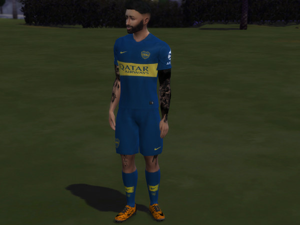 Sims 4 — Boca Juniors Complete kits 2019 - Spa Day needed by diiego102 — Boca Juniors Complete kits 2019 jerseys shorts