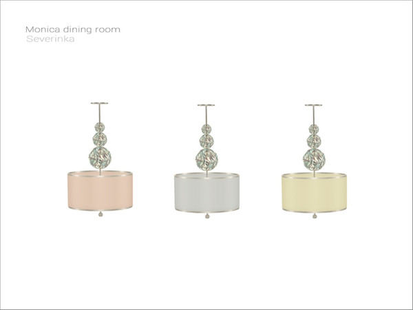 Sims 4 — [Monica diningroom] - ceiling lamp by Severinka_ — Ceiling lamp From the set 'Monica dining room' Build / Buy