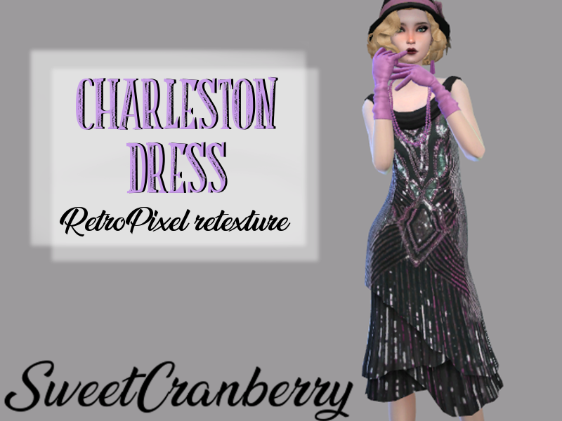 charleston dress with sleeves