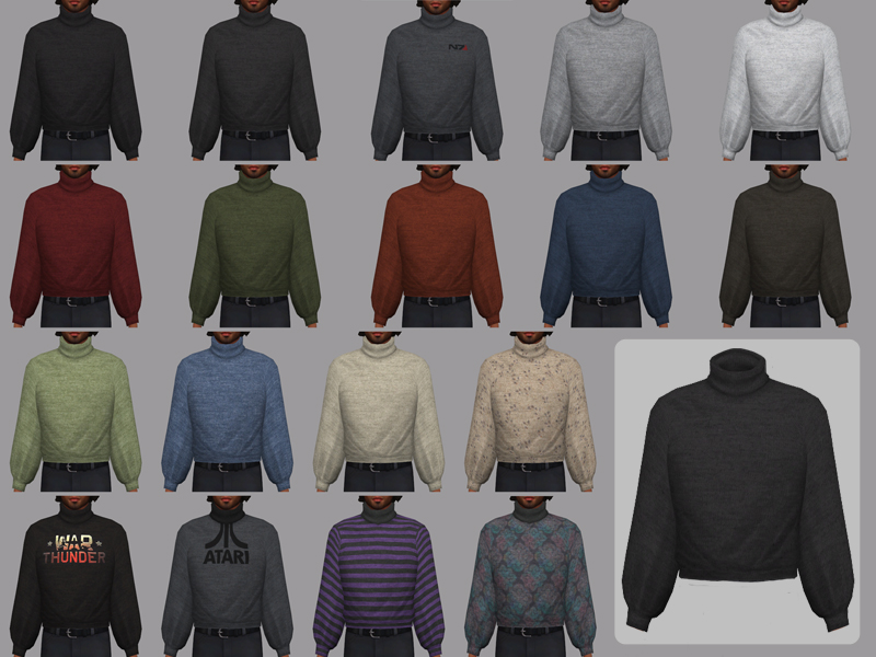 The Sims Resource - February - male sweater