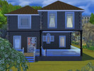 Sims 4 — Sweet Two Bedroom Family Home by kelseykitten95 — With 2 bedrooms and 2.5 baths this little house is a perfect