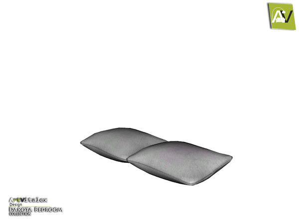 Sims 3 — Dakota Bed Pillows by ArtVitalex — - Dakota Bed Pillows - ArtVitalex@TSR, Feb 2019