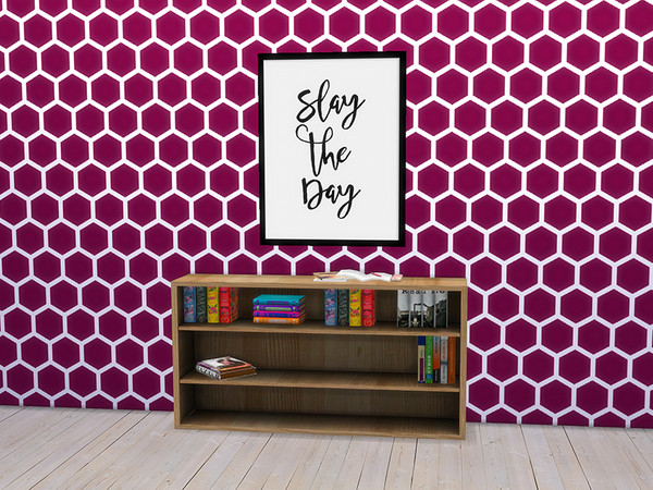 Sims 4 — Victor Wall 8 by modelsims4 — Victor Wall - 10 swatches - Made with Sims4Studio and Adobe Photoshop - All wall