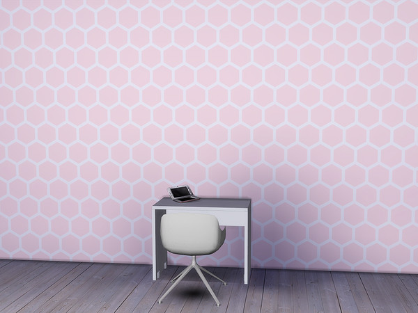 Sims 4 — Victor Wall Pastel 10 by modelsims4 — Victor Wall Pastel - 10 swatches - Made with Sims4Studio and Adobe