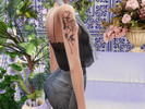 Sims 4 — LeBlanc Rose Arm 1 by LeBlanc_Tattoos — I am happy to introduce my first tattoo for y'all. The tattoo is on your