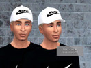 Sims 4 — Nike cap // beekeegan93 by beekeegan93 — Nike cap (White)