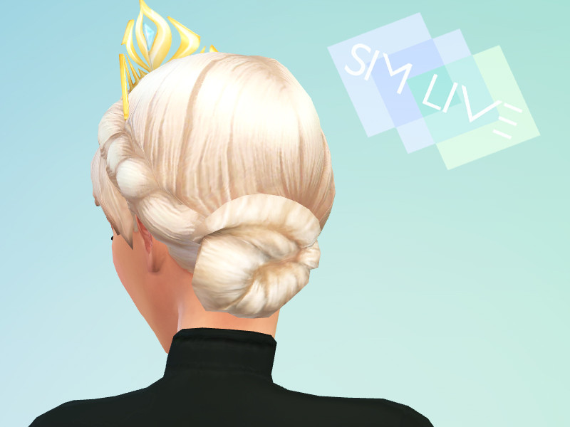 Kikisimlive S Elsa Coronation Hairstyle