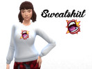 Sims 4 — RoseSims32 - Sweatshirt by RoseSims322 — Sweatshirt. -Base game compatible !